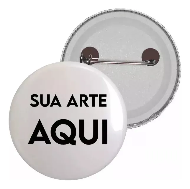 Botton c/ Alfinete Personalizado