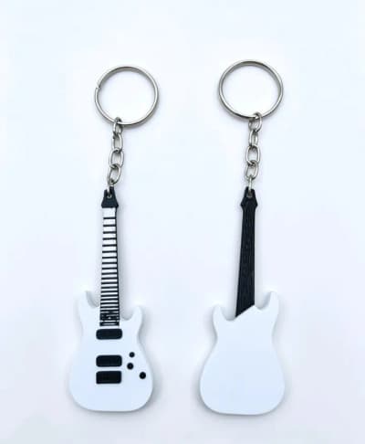 Chaveiro 3D Guitarra
